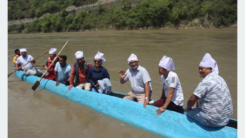Sunsari Triumphs in 3rd National Majhi Boat Race Competition