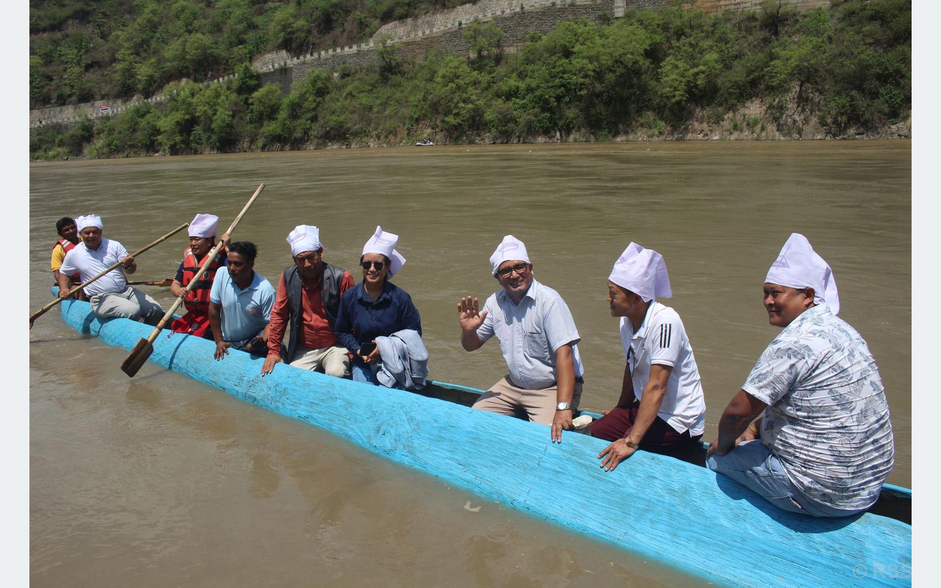 Sunsari Triumphs in 3rd National Majhi Boat Race Competition
