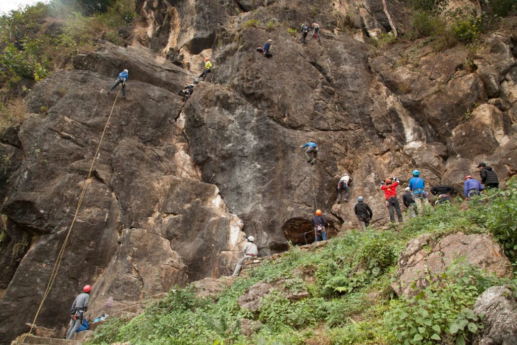 Bimalnagar Emerging as Premier Rock Climbing Hub