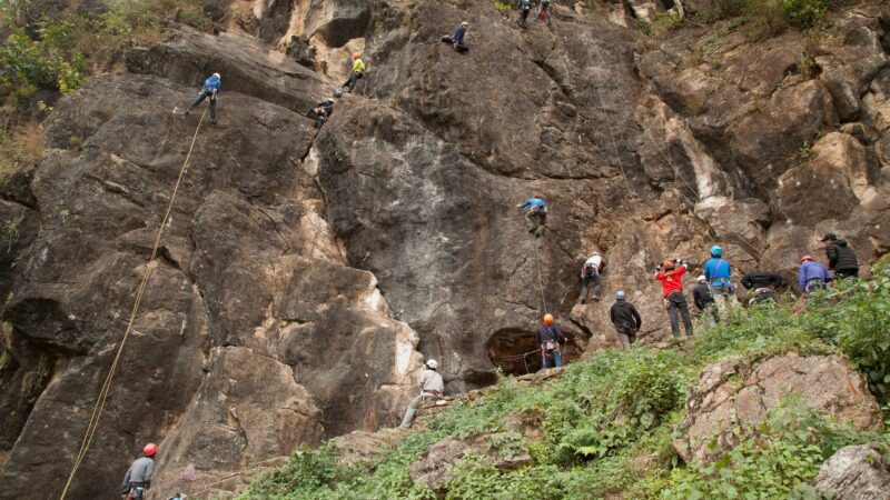 Bimalnagar Emerging as Premier Rock Climbing Hub