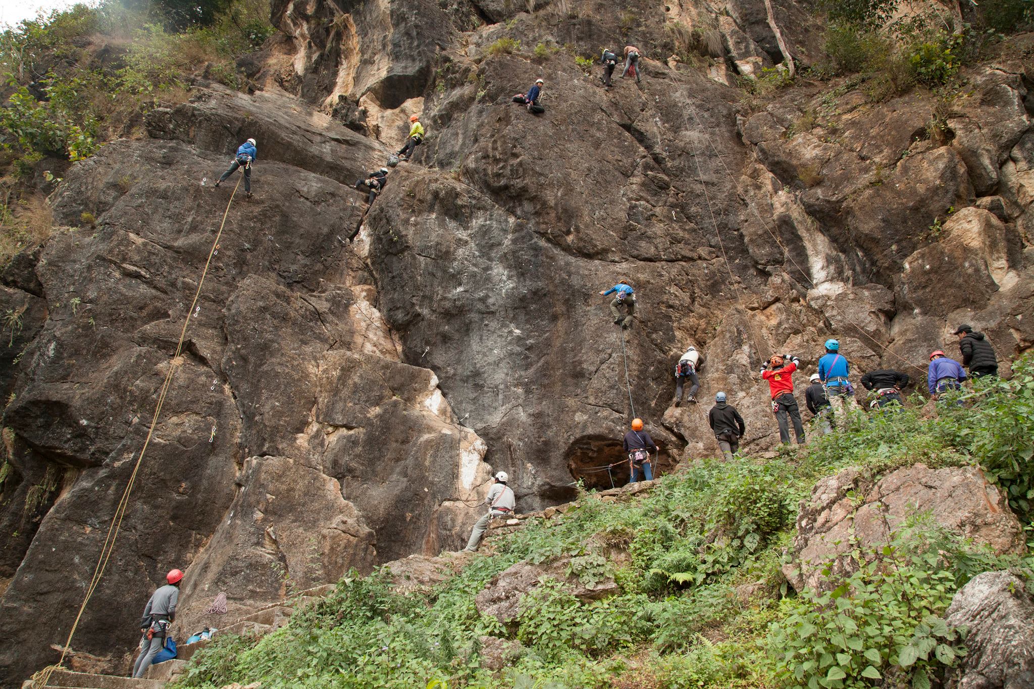 Bimalnagar Emerging as Premier Rock Climbing Hub
