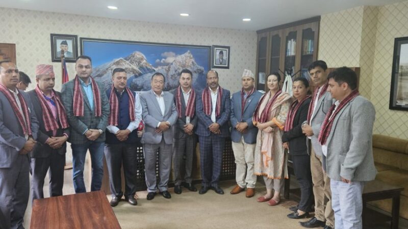 NATTA Delegation Meets with Honorable Minister to Enhance Nepal’s Tourism Sector