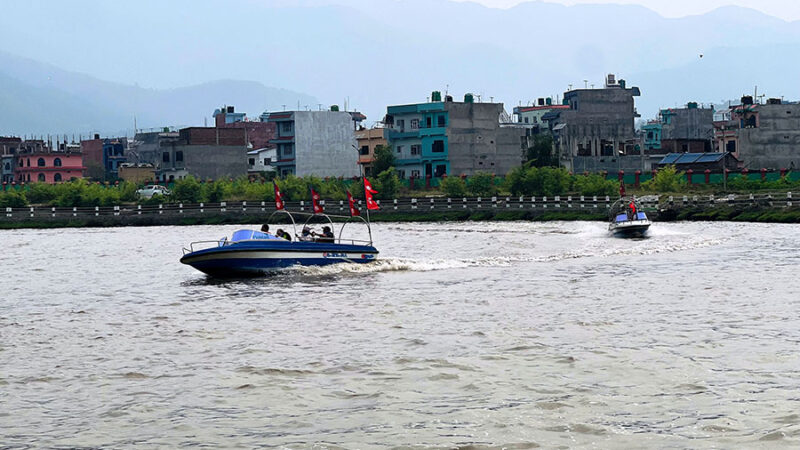 Motorboat Program Officially Launched at Bulbule Lake in Surkhet