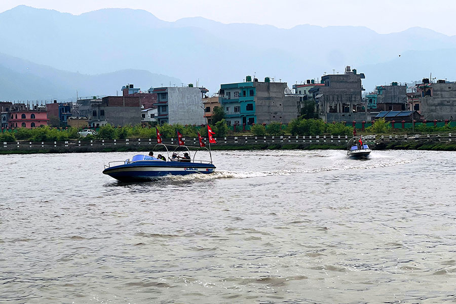 Motorboat Program Officially Launched at Bulbule Lake in Surkhet