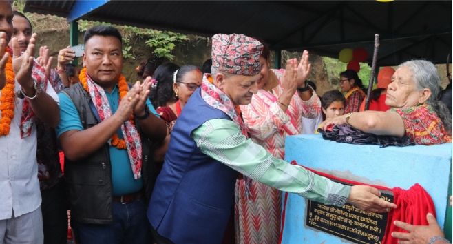 Shivapuri Gaunpalika Initiates Tourism Promotion with Waterfall Inauguration