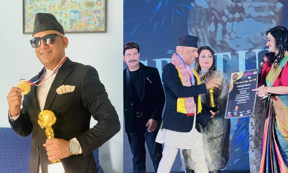 Deepakraj Joshi Receives ‘Tourism Hero of Nepal’ Award