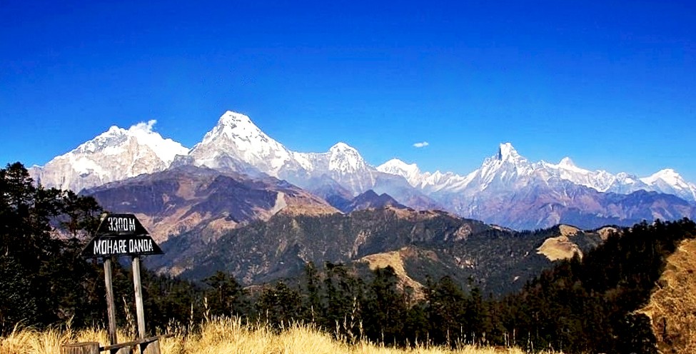 Shelter Constructed in Tourist Destination Mundra Chadaune Danda of Annapurna-2