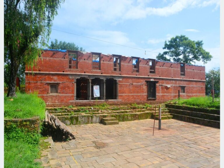 Historic Lamjung Durbar Undergoing Reconstruction and Preservation
