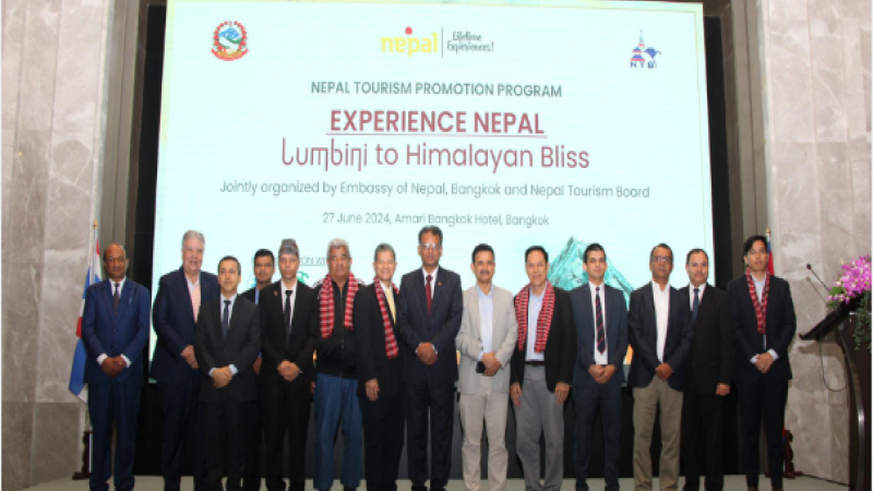 Nepal Promotes Tourism in Thailand: A Collaborative Effort by Nepal Embassy and Nepal Tourism Board