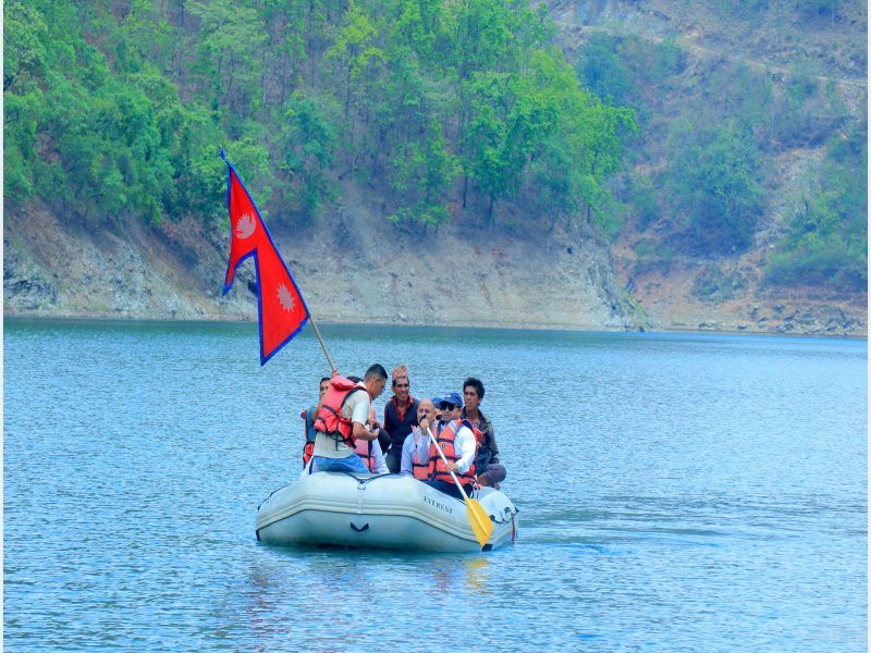 Domestic Tourists Flock to Kupinde Daha in Salyan’s Bangand Municipality