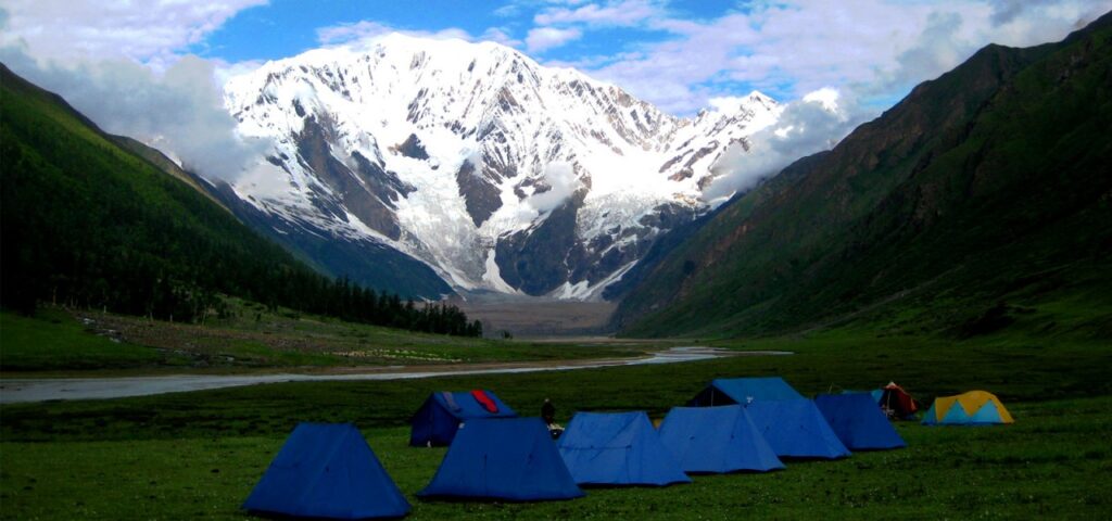 Majestic View of Saipal Himal from Khaptad National Park’s Ghodadaune Patan