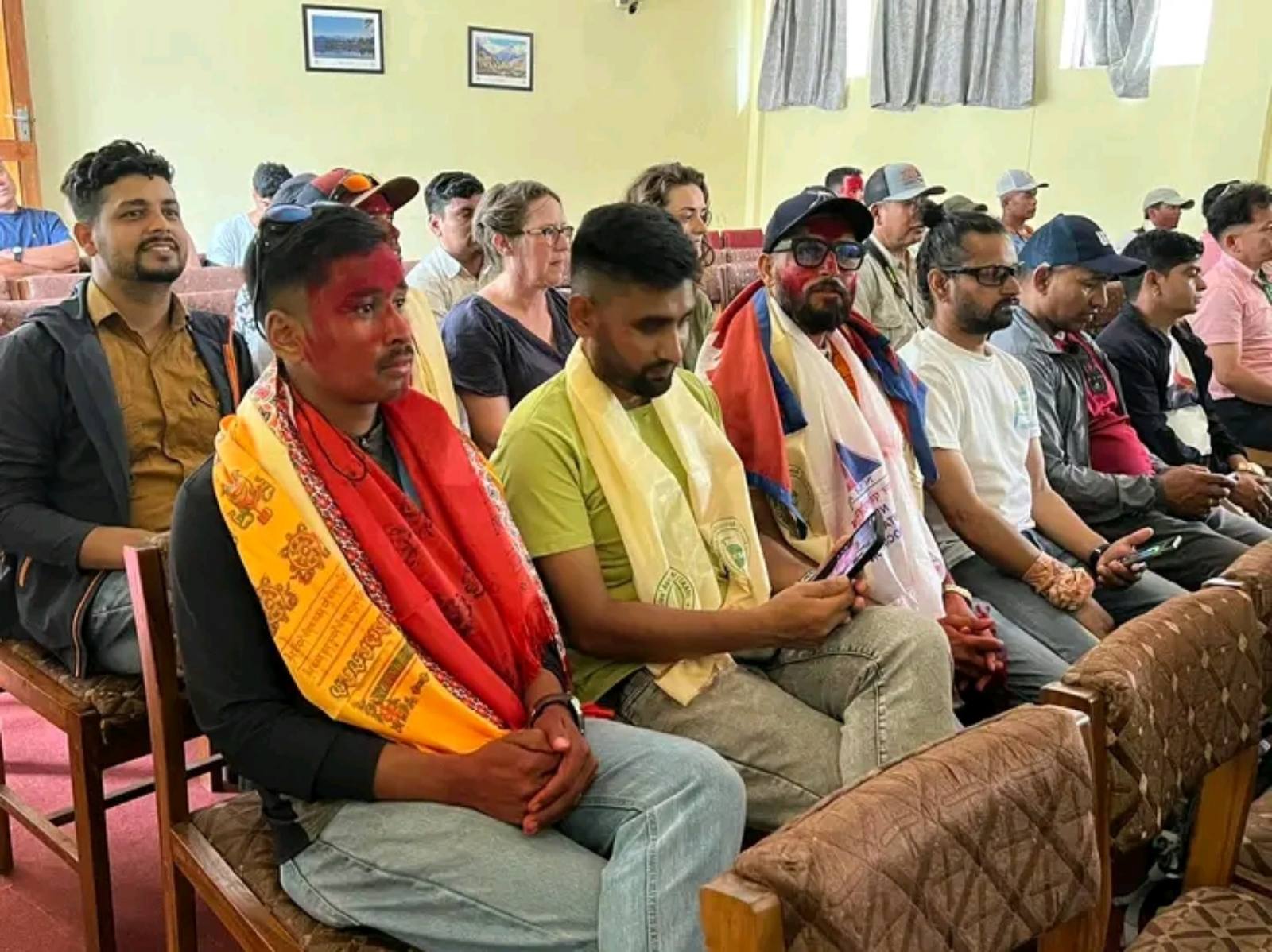Thorong Peak Climbers Honored in Pokhara by Nepal Mountaineering Association Gandaki Province