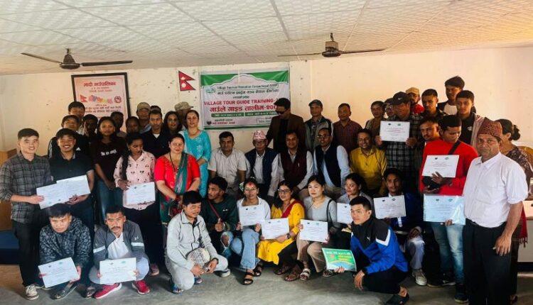 Village Guide Training Provided to 34 Tourism Entrepreneurs in Kaski