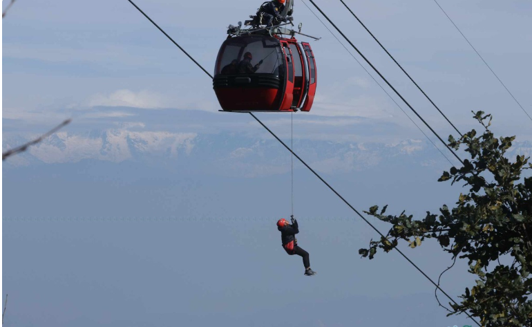 Chandragiri Cable Car Operations Halted for Nearly Two Hours Due to Power Outage