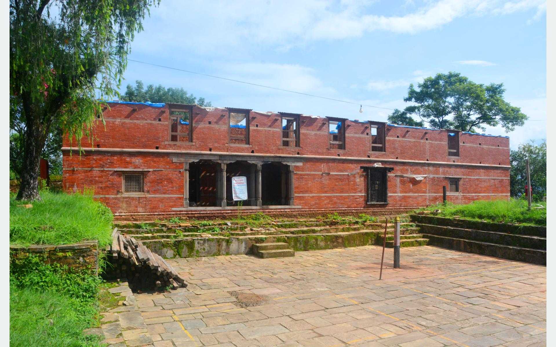 Reconstruction of the Historic Lamjung Palace Underway