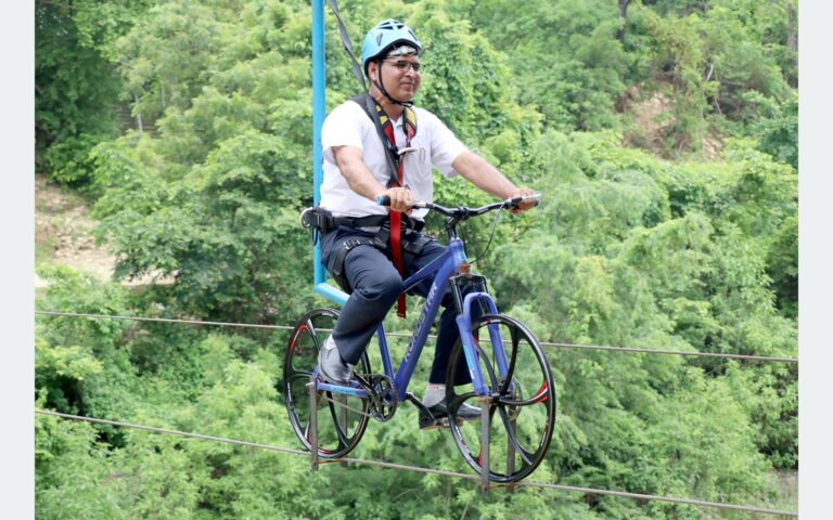 Adventure Tourism Boosted in Koilabas with Indian Visitors