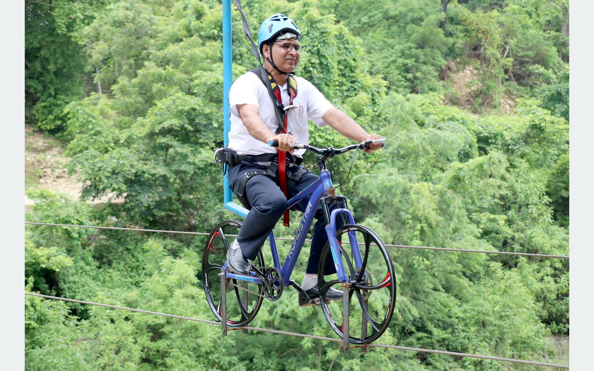 Adventure Tourism Boosted in Koilabas with Indian Visitors