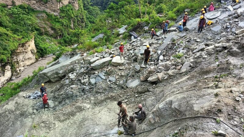 Efforts Underway to Prevent Landslides on Kali Gandaki Corridor