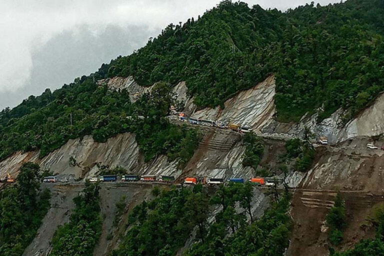 Landslides Block Jayaprithvi Highway, Disrupting Tourism and Travel