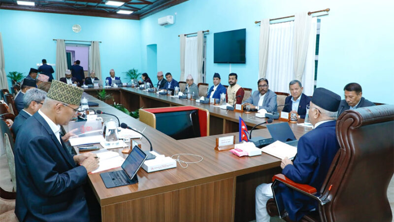 Prime Minister KP Oli Calls Emergency Cabinet Meeting Following Saurya Airlines Crash