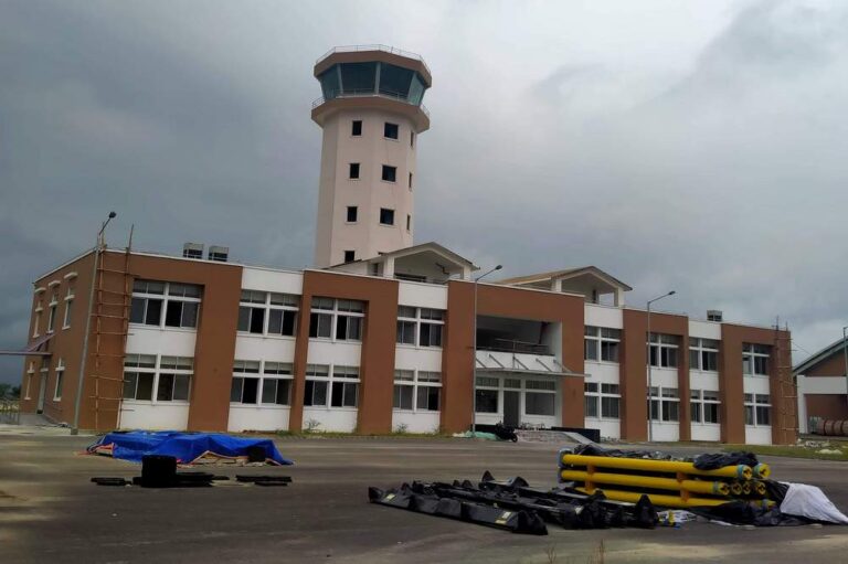 Buddha Air Plane Skids Off Runway at Gautam Buddha Airport