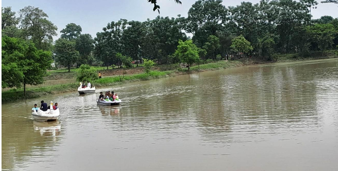Water Boats Launched at Shova Taal to Boost Tourism in Kanchanpur