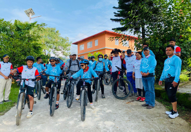 Cycling Rally Promotes Religious and Historical Tourism in Panauti