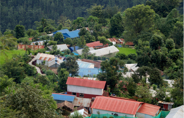 Model Gurung Homestay in Ambote, Dhading Faces High Landslide Risk
