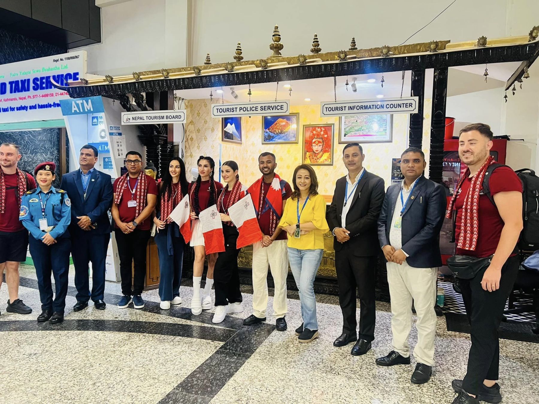 Miss Malta 2024 Cherise Spiteri and Team Arrive in Nepal