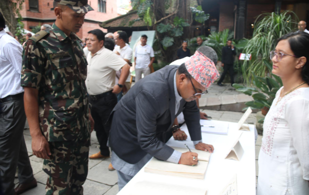 Culture, Tourism, and Civil Aviation Minister Pays Tribute to Dwarika’s Hotel Founder Ambika Shrestha