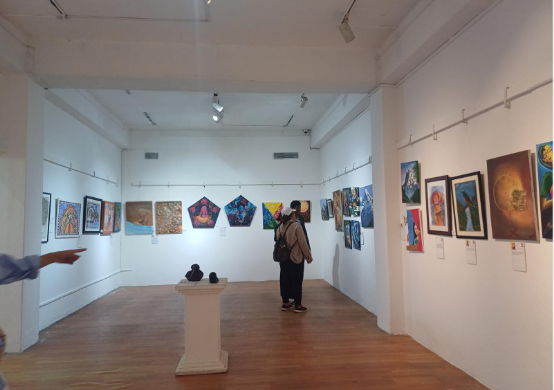 Young Artist Shusmita Jimee Shines at International Tri-Nation Art Exhibition in Kathmandu