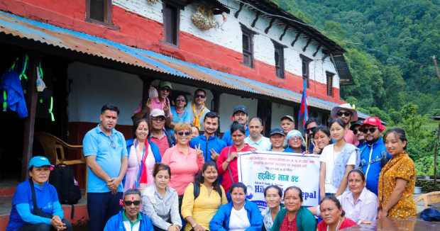 Hikers Club Nepal Promotes Garlang Community Homestay through Hiking Initiative