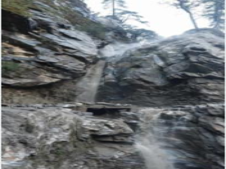 Flood Damages Timang Waterfall Motorable Bridge in Manang