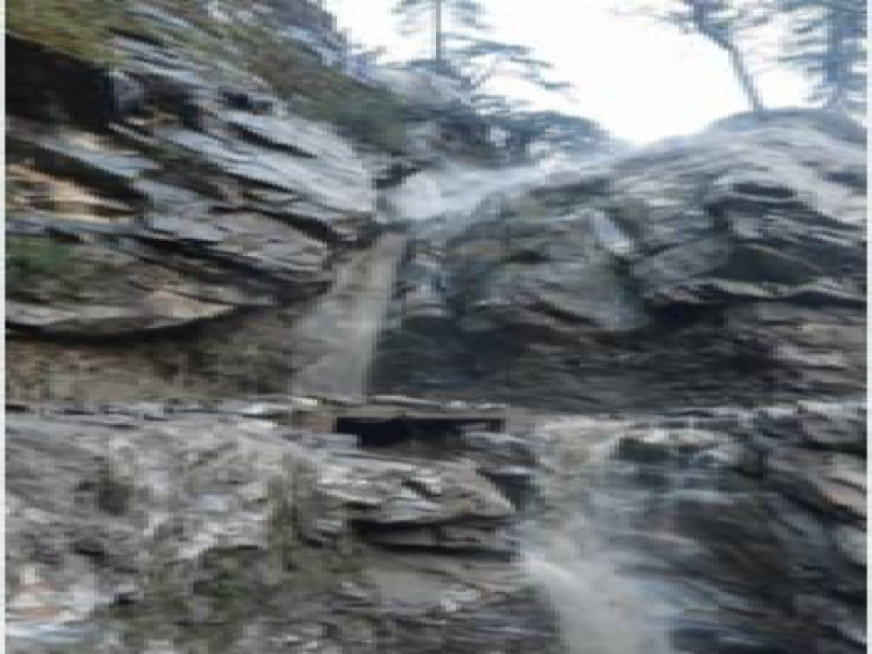 Landslide at Kharkhare Cliff Halts Tourism Traffic in Lamjung