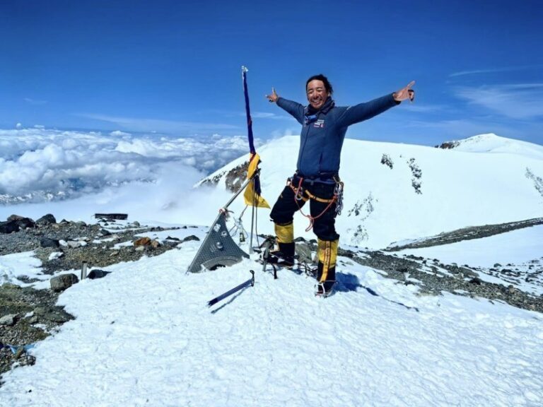 Mountaineer Chatur Tamang Climbs Mount Elbrus for the 149th Time