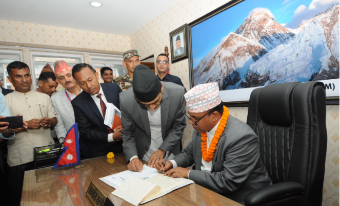 Tourism Minister Badri Prasad Pandey Pledges to Enhance Ministry’s Efficiency