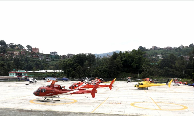 Helipad in Nalinchowk, Bhaktapur Commences Commercial Operations