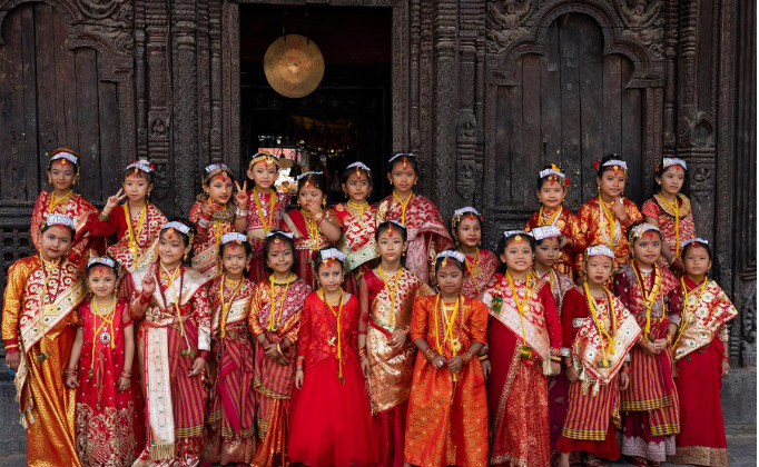 Celebrating Tradition: The Bel Bibaha Ceremony in Lalitpur, Nepal