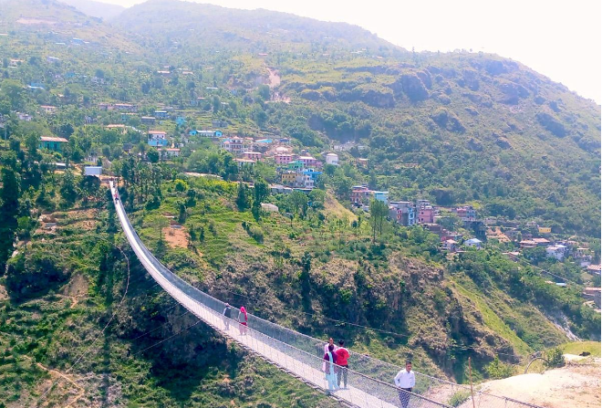 New Bridge Connects Matibajar and Sallebajar in Musikot Municipality-1, Rukum West