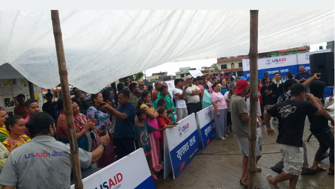 USAID Roadshow Enlightens Lamahi Community on Decades of Developmental Impact