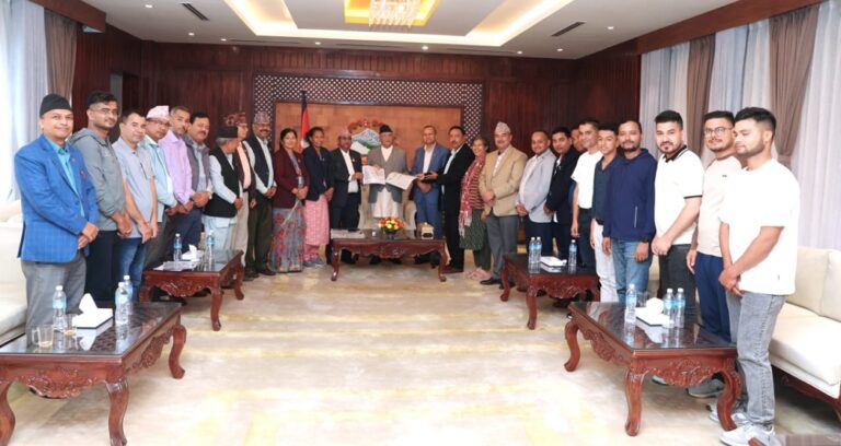 Leaders from Dang District Urge PM Oli to Prioritize Infrastructure Development