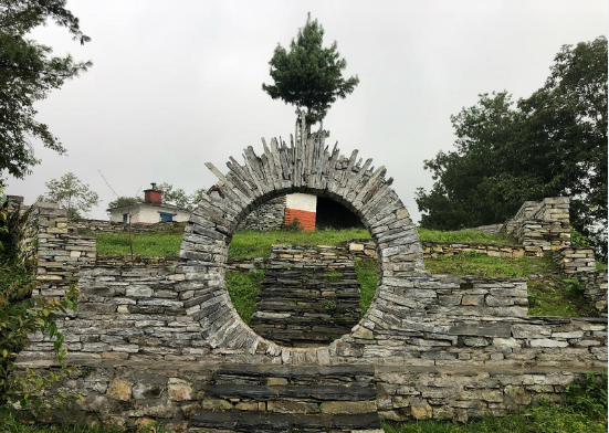 Historic Entrance Gateway Unveiled at Dholthana, Myagdi