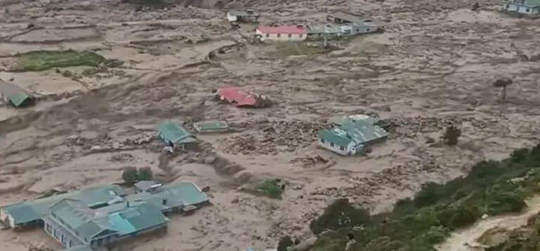 Severe Flooding Hits Thame Area in Solukhumbu: Glacier Break Suspected