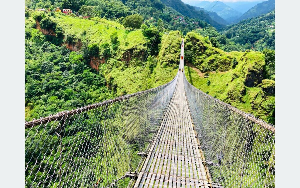 New Suspension Bridge Boosts Agricultural Market Access for Baglung’s Tityang Residents