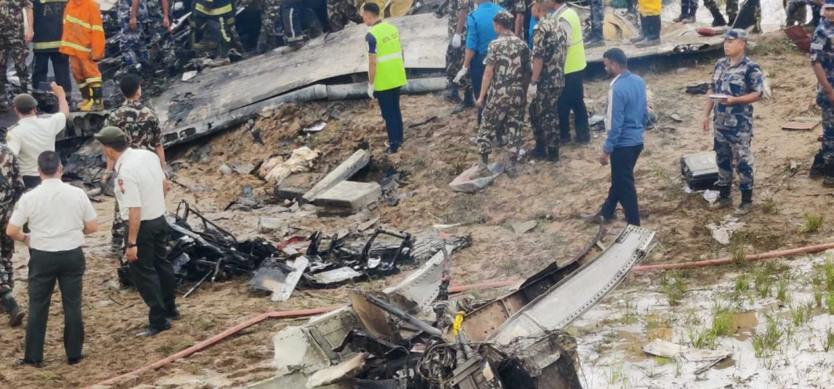 Black Box from Saurya Airlines Crash Sent to Singapore for Analysis