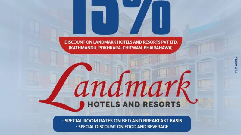 Global IME Bank Partners with Landmark Hotel and Resort to Offer Up to 15% Discount to Customers