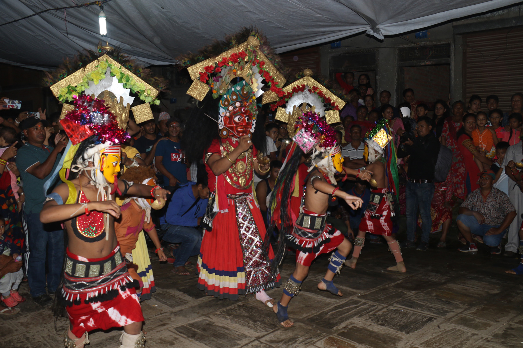 Traditional Dance Rituals Begin in Madhyapur Thimi Post-Gai Jatra