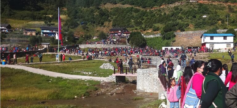 Devotees Flock to Dhorbarah Temple in Dhorpatan on Janai Purnima
