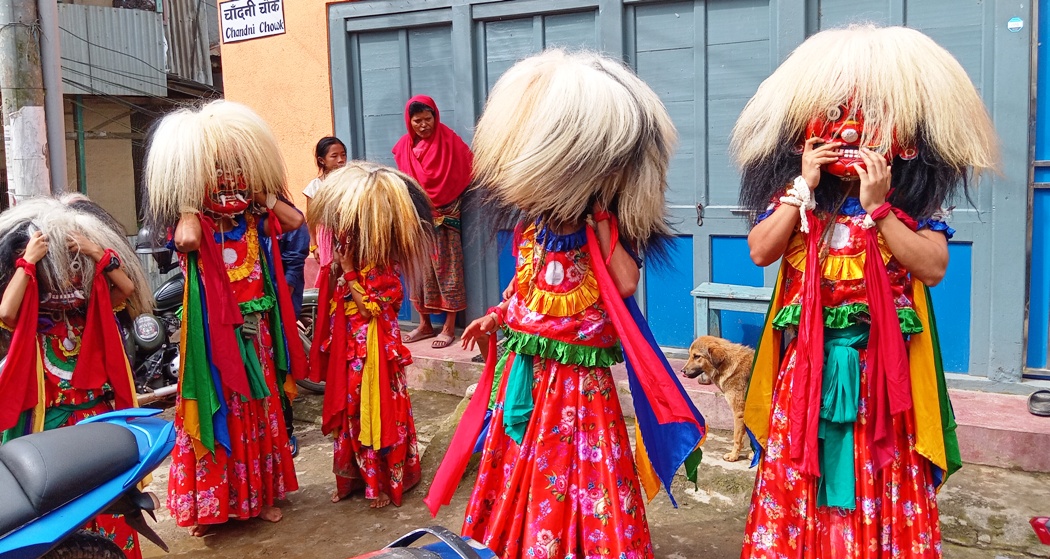 Revival of Traditional Lakhe Dance in Bhojpur: A Youth-Led Cultural Initiative