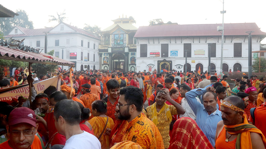 Devotees Flock to Shiva Temples Across Nepal on Shrawan Monday